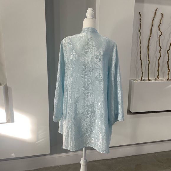 AYR Sky Blue Women's Intimate Robe - Picture 6 of 7